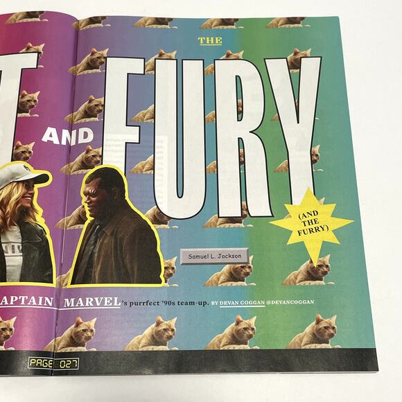 Entertainment Weekly March 8 2019 Captain Marvel Brie Larson Oscars Good Fight - Picture 6 of 12